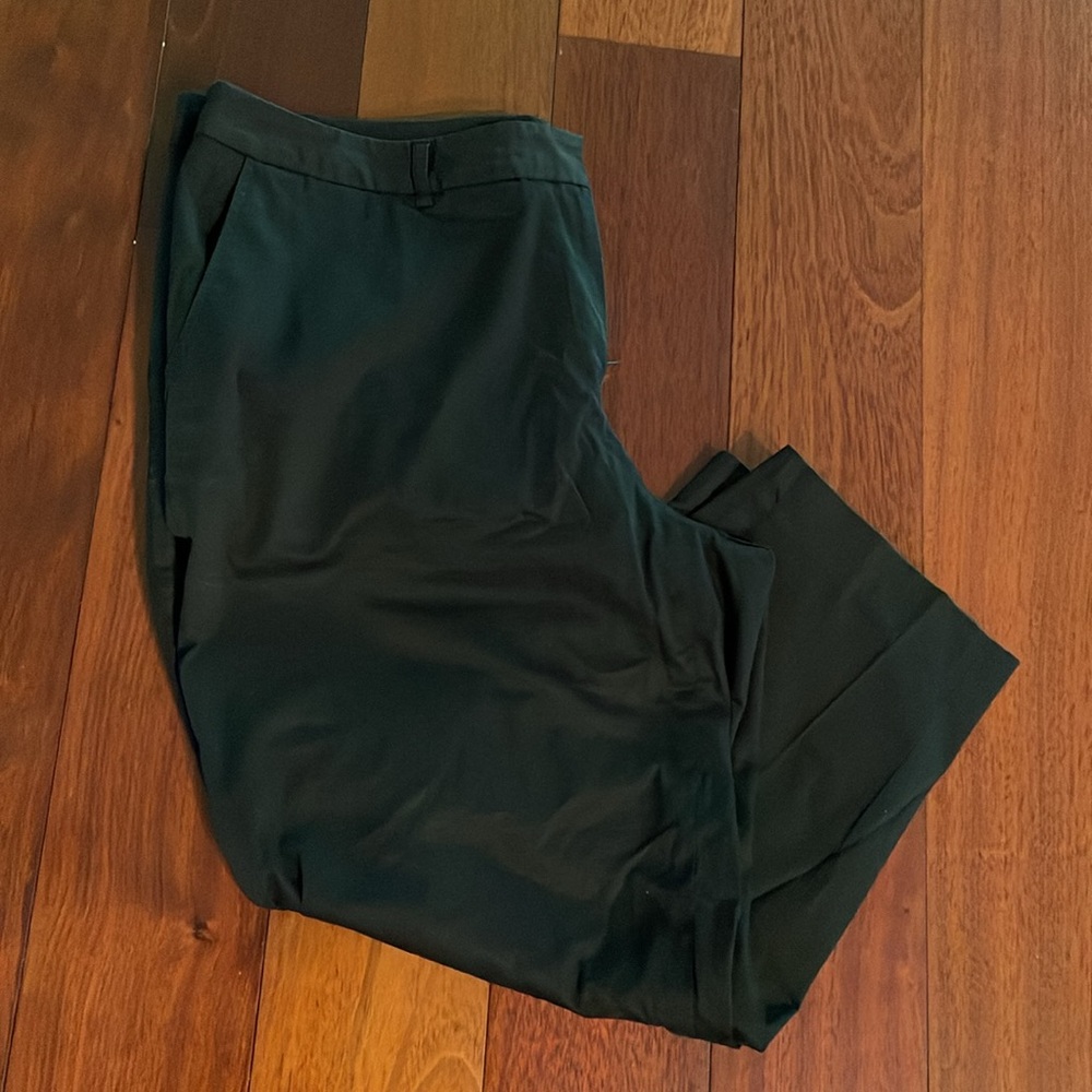 Jones New York Collection Woman Chino Slacks Stretch Pockets Pants Size 14W